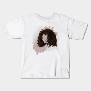 Curly hair Kids T-Shirt